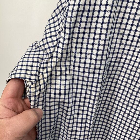 Men's Peter Millar 100% Cotton Long Sleeved‎ Button Down Shirt - XXL - Picture 9 of 11